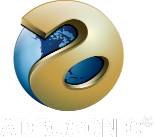 ADROSONIC white logo